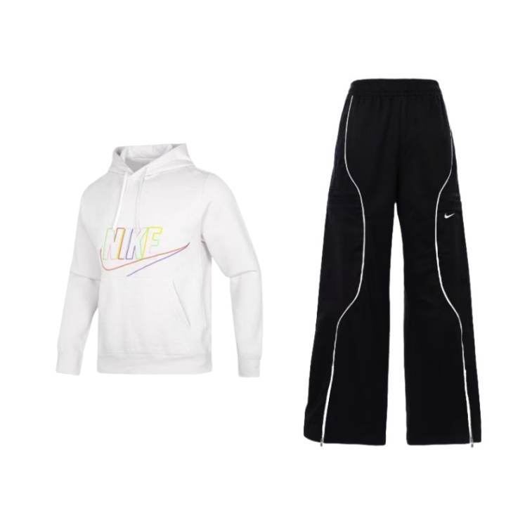 Nike Nike Sweatshirt Sets Unisex Hooded Moderate