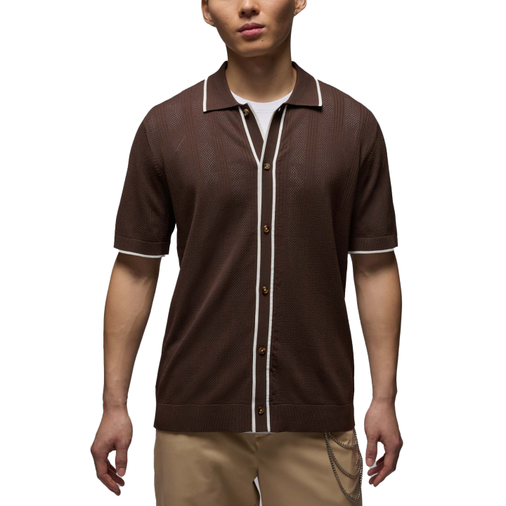 Jordan Jordan Sport Men’s Knit Button-Down Golf Top