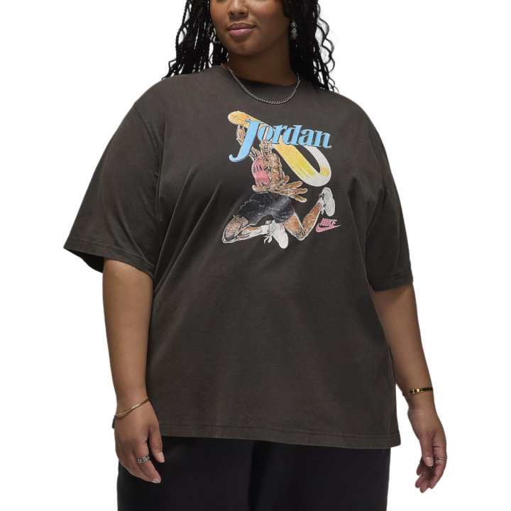Jordan JORDAN Women's Graphic Girlfriend T-Shirt Plus Size