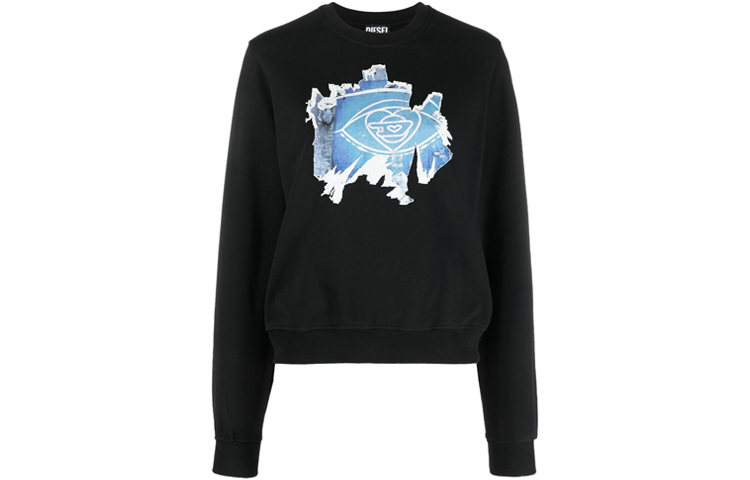 DIESEL DIESEL Graphic-print Cotton Sweatshirt
