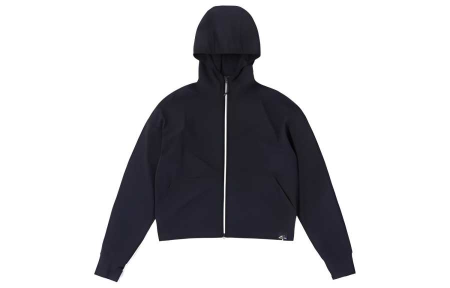 New Balance New Balance Sweatshirts Women's Black Hooded Moderate Regular