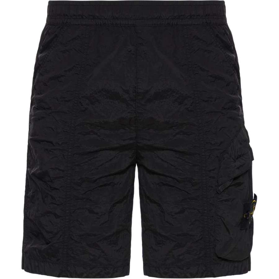 STONE ISLAND Casual Shorts Men's Black