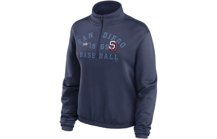 Nike Nike Letter Print Sweatshirt Women's Blue
