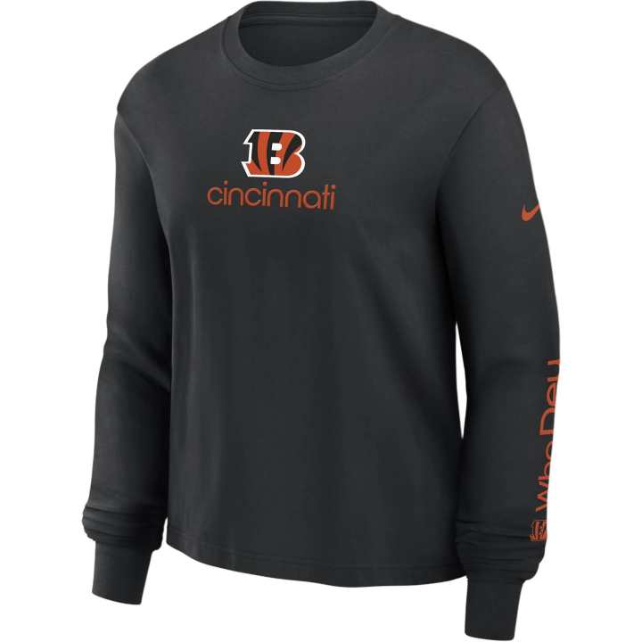 Nike Nike Cincinnati Bengals Boxy Women's Nike Nfl Long-Sleeve T-Shirt