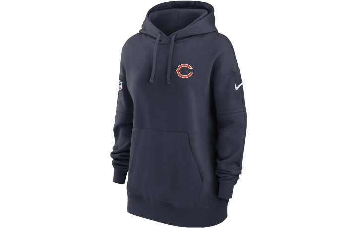 Nike Nike Sweatshirts Women's Marine Blue Hooded Moderate Other
