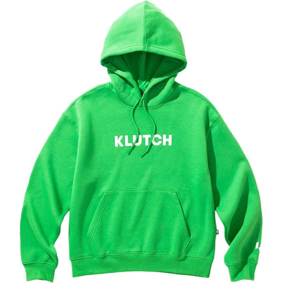 New Balance New Balance x Klutch FW24 Women's Fleece Hoodie Sweatshirt Women's Green