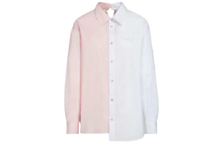 MARNI MARNI Two Toned Asymmetric Buttoned Shirt
