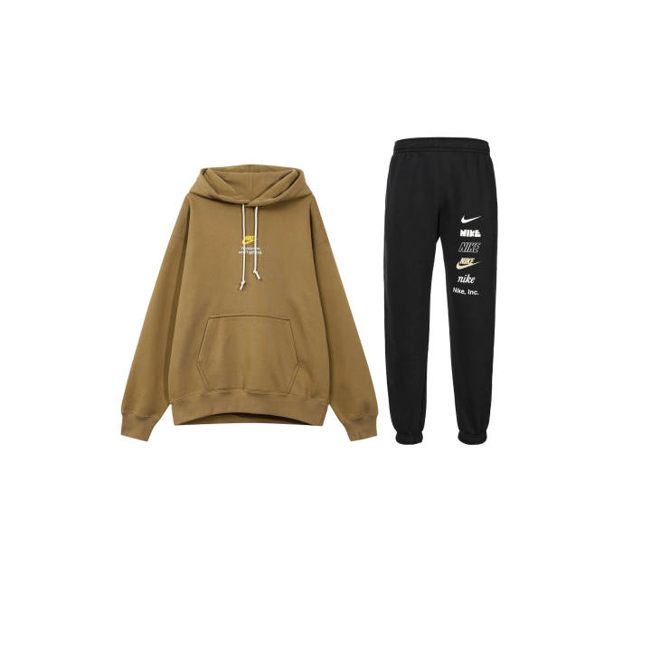 Nike Nike Sweatshirt Sets Men's Hooded Thickened