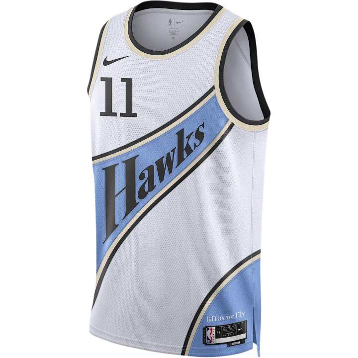 Nike Nike Dri Fit FW24 Trae Young Basketball Jersey Men's White