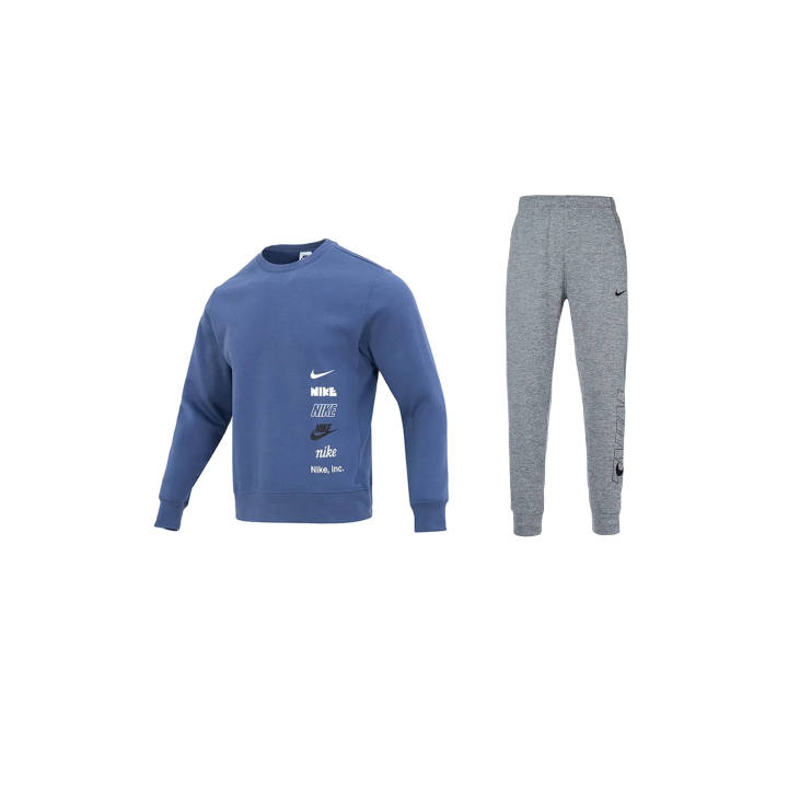 Nike Nike Sweatshirt Sets Men's Crew Neck Thickened