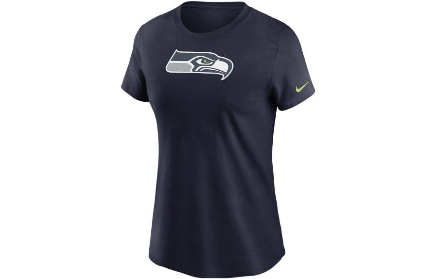 Nike Nike T Shirts Women's Black Crew Neck Moderate Straight Fit