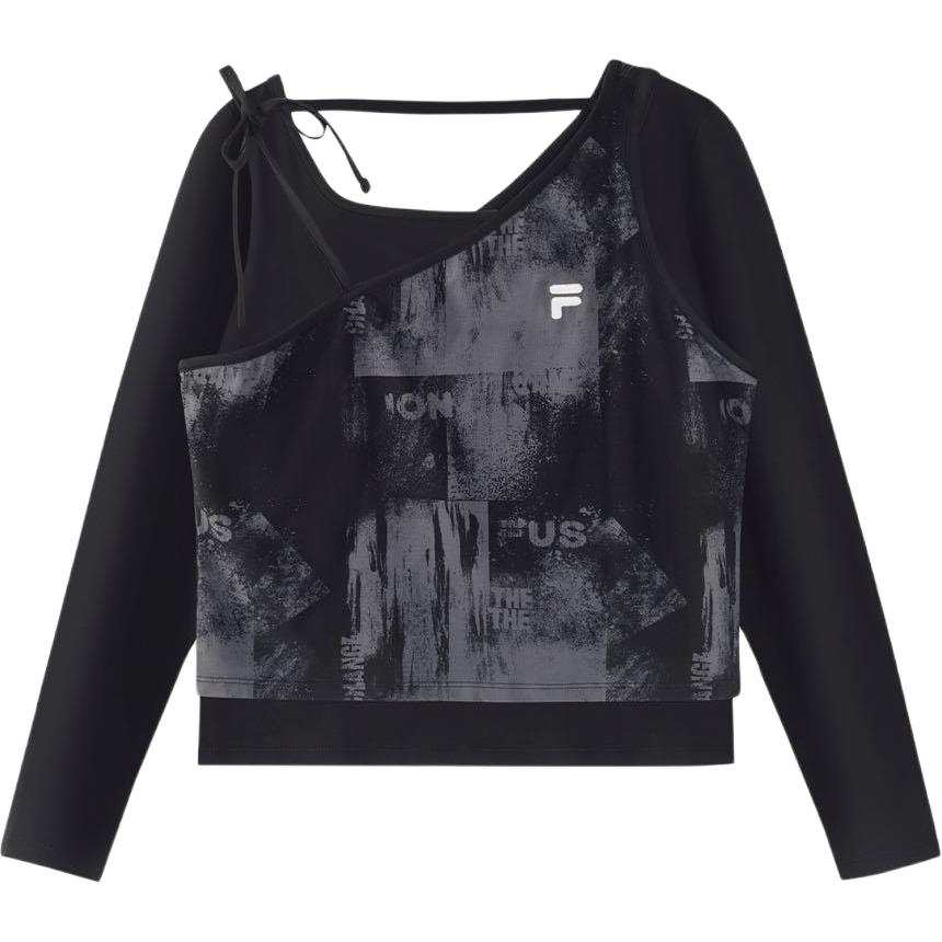 FILA FUSION X T Shirt Women's Jet Black
