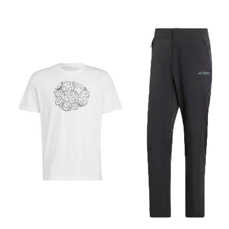 Adidas Adidas Casual Sportswear Men's Crew Neck Moderate