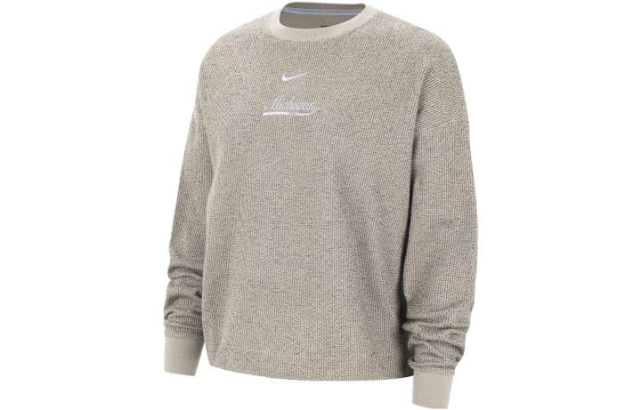 Nike Nike Sweatshirts Women's Cream Crew Neck Moderate Regular