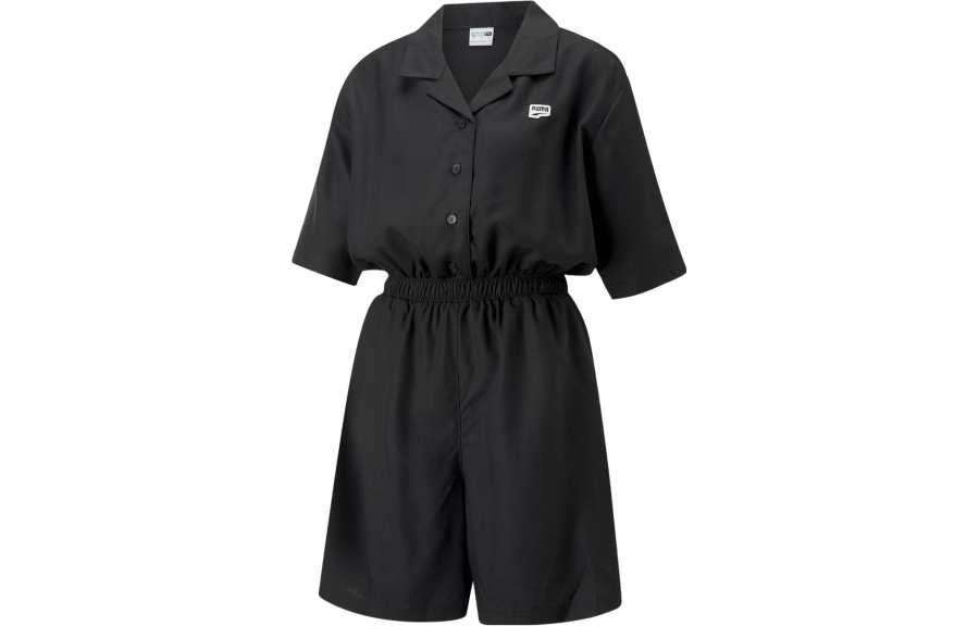 PUMA PUMA Bodysuits Women's Black Square Collar