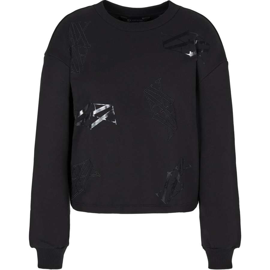 ARMANI EXCHANGE Armani Exchange monogram logo sweatshirt