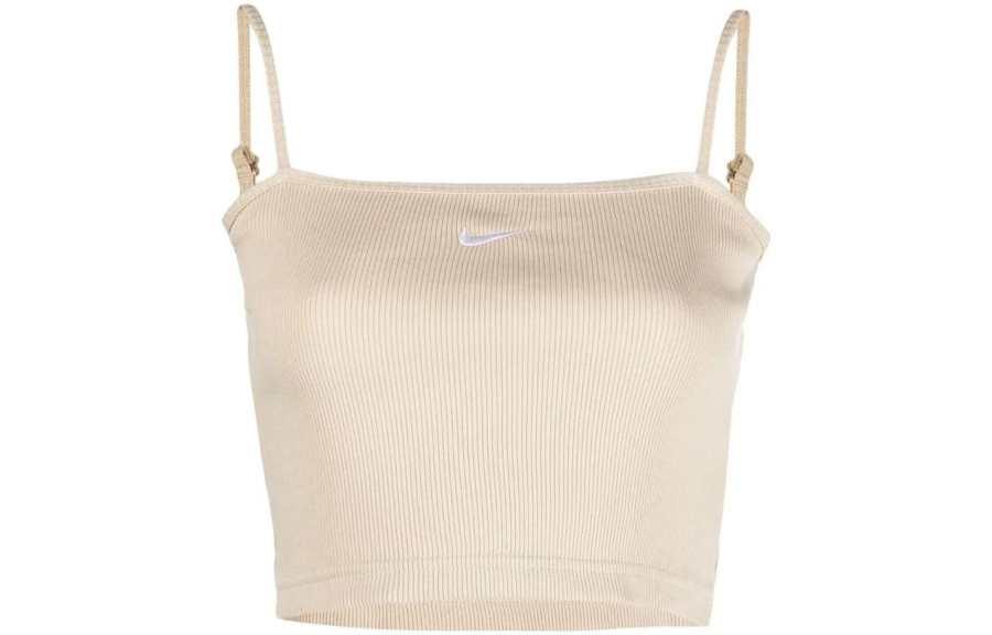 Nike Nike Camisoles Women's Beige Moderate Straight Fit