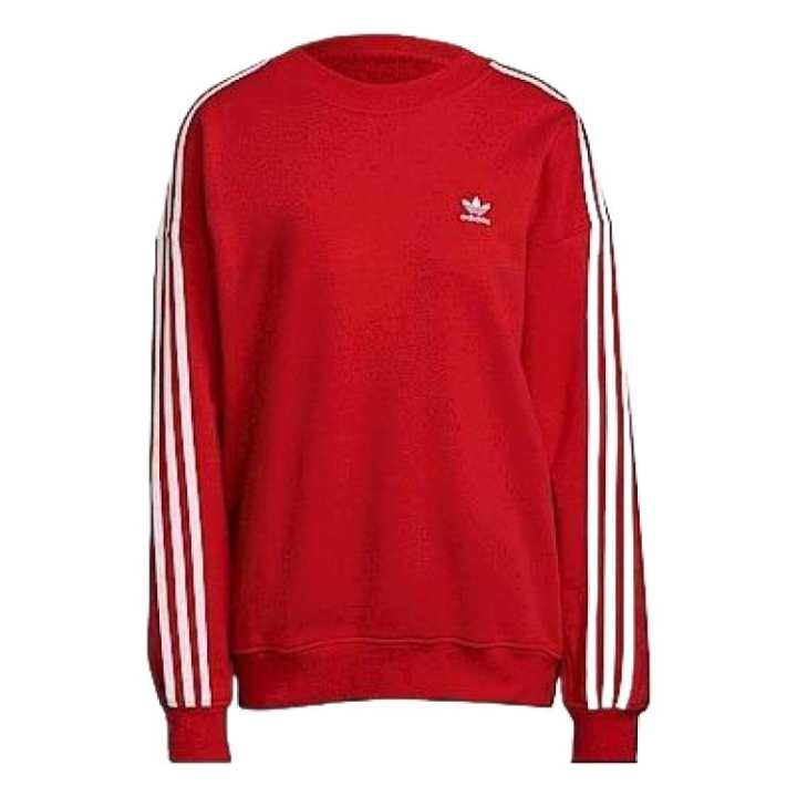Adidas Adidas Drop Shoulder Sleeve T Shirt Women's Red