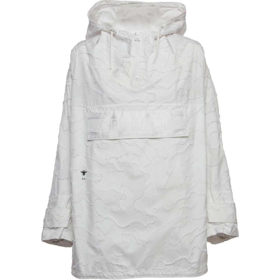 DIOR Christian DIOR Pre Owned Textured print Half zip Jacket