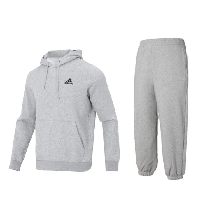 Adidas Adidas Sweatshirt Set Unisex Gray
