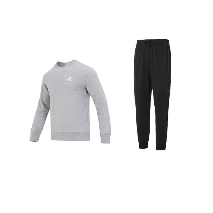 Adidas Adidas Sweatshirt Sets Men's Crew Neck Moderate