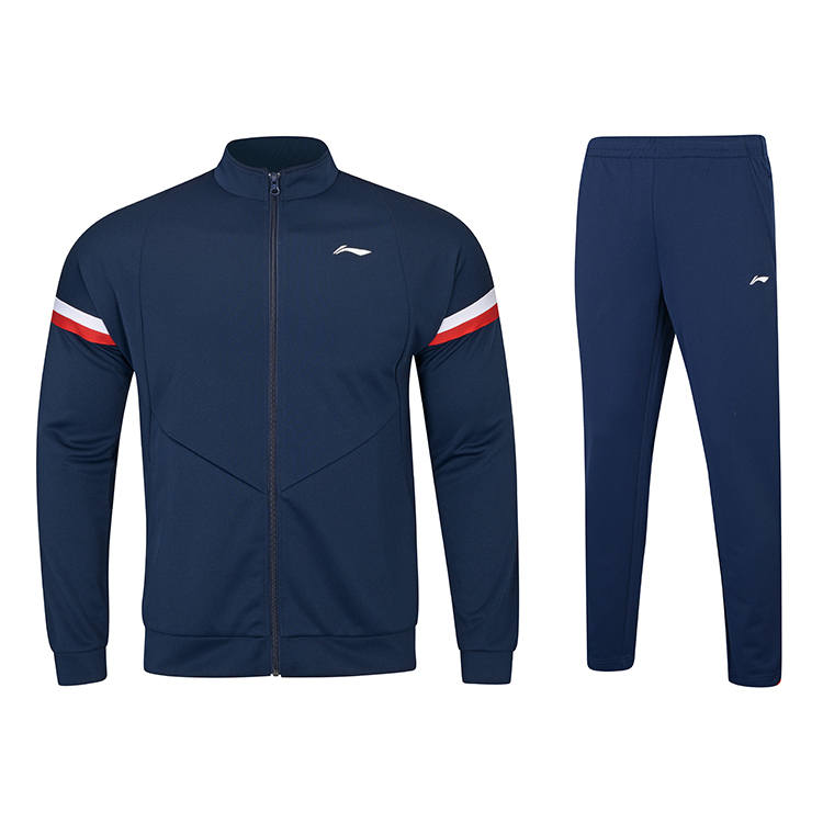 Li-Ning Li Ning Badminton Collection Sweatshirt Set Men's Dark Blue