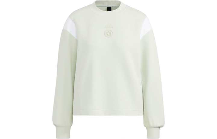 Adidas Adidas Sweatshirts Women's Green Crew Neck Moderate Other