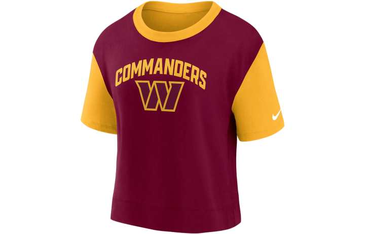 Nike Nike Drop Shoulder Sleeve T Shirt Women's Gold