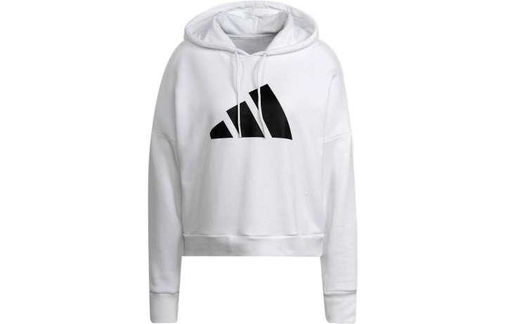 Adidas Adidas Sweatshirts Women's White Hooded Moderate Regular