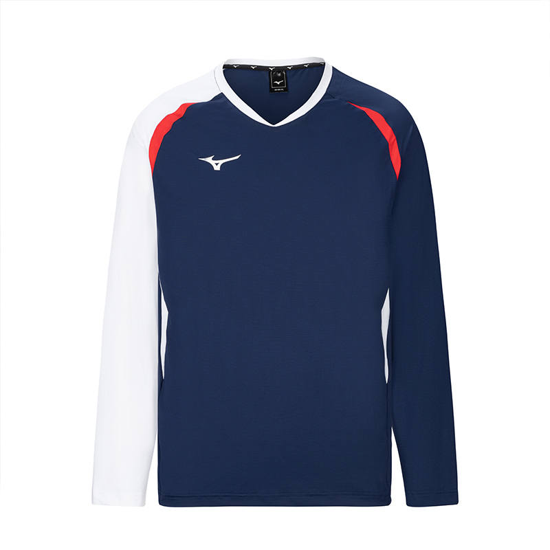 Mizuno Mizuno Badminton Jersey Unisex Blue Red White