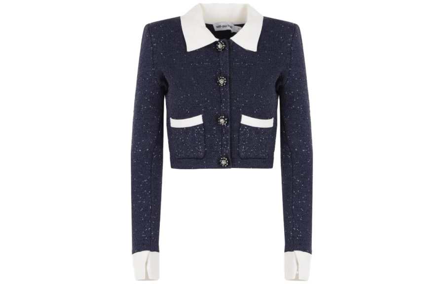 Self-portrait Self portrait Knitwear Women's Blue