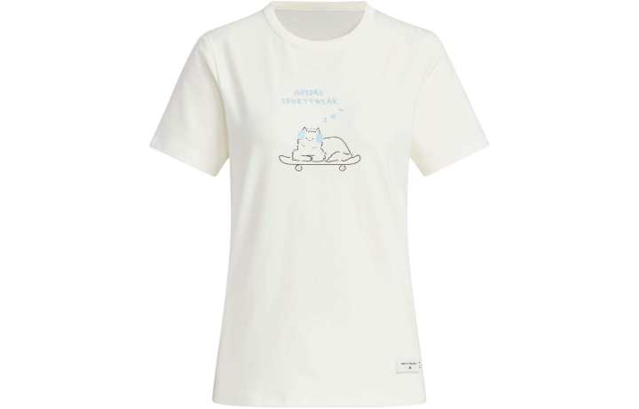 Adidas Adidas Regular T Shirt Women's Jade White