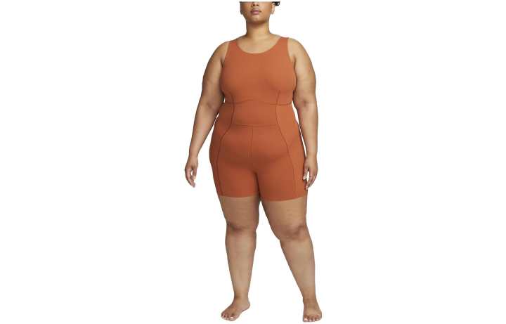 Nike Nike Bodysuits Women's Orange Crew Neck Straight Fit