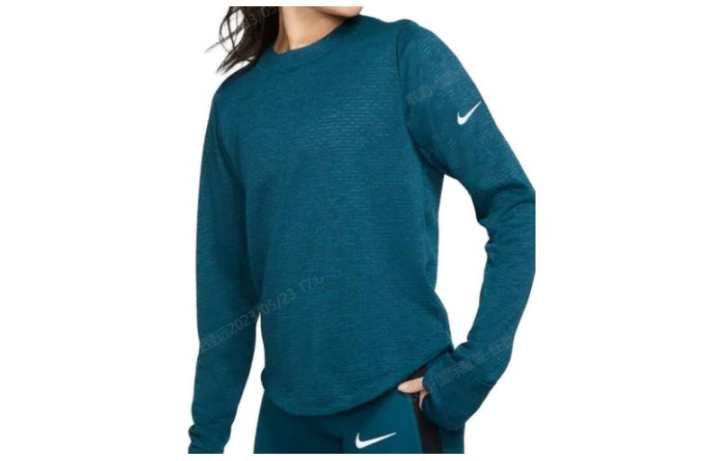 Nike Nike T Shirts Women's Blue Hooded Thin Other