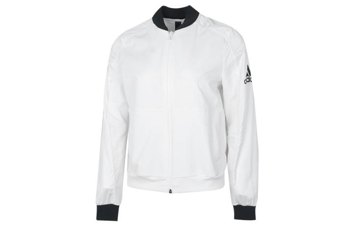 Adidas Adidas Jackets Women's White Stand Collar Moderate Other