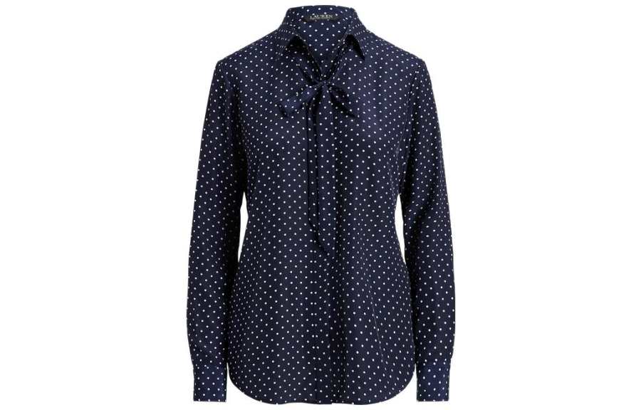 LAUREN RALPH LAUREN SS23 Shirt Women's Marine Blue
