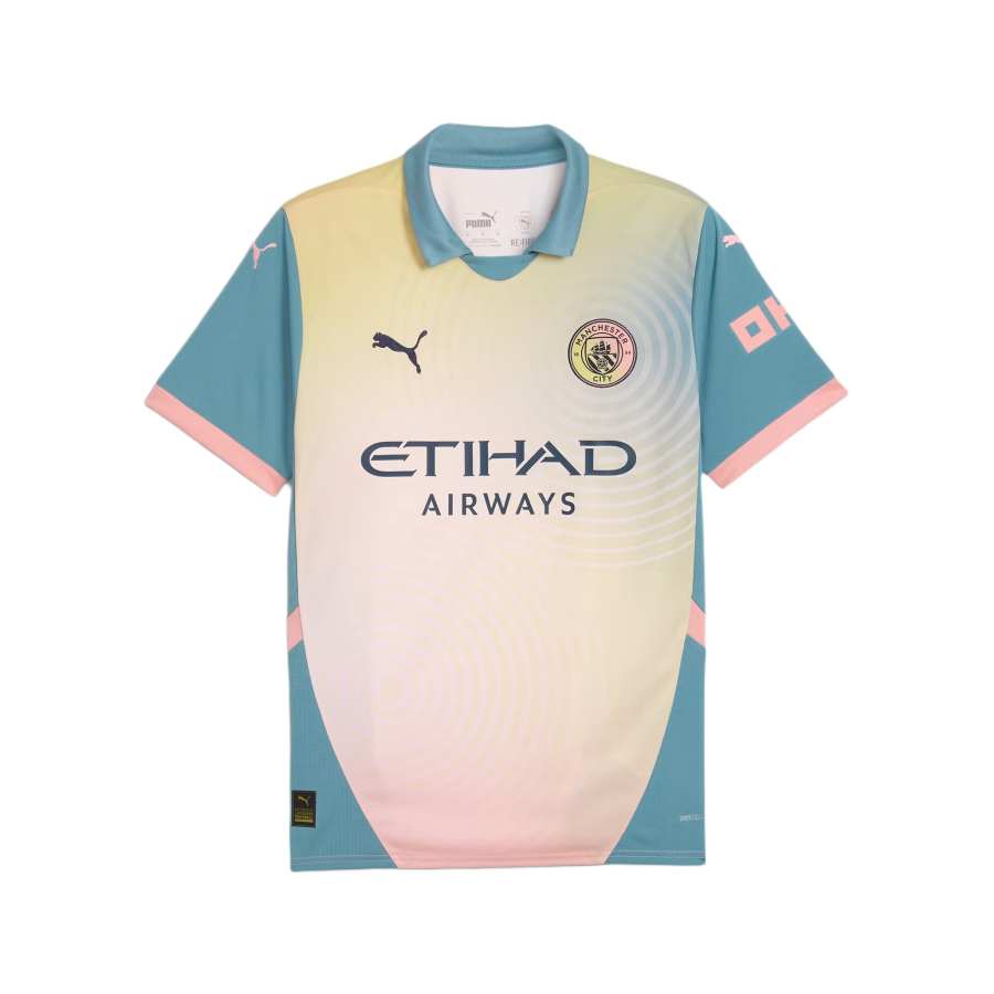 PUMA Manchester City Fourth Soccer Jersey Fan Edition Men's Bold Blue