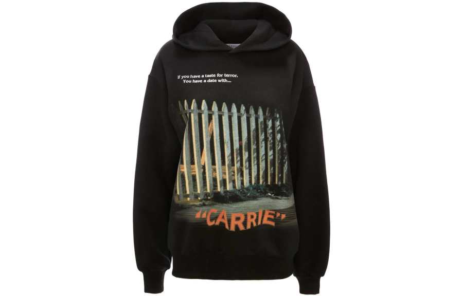 JW Anderson Sweatshirts Women's Black Hooded Moderate