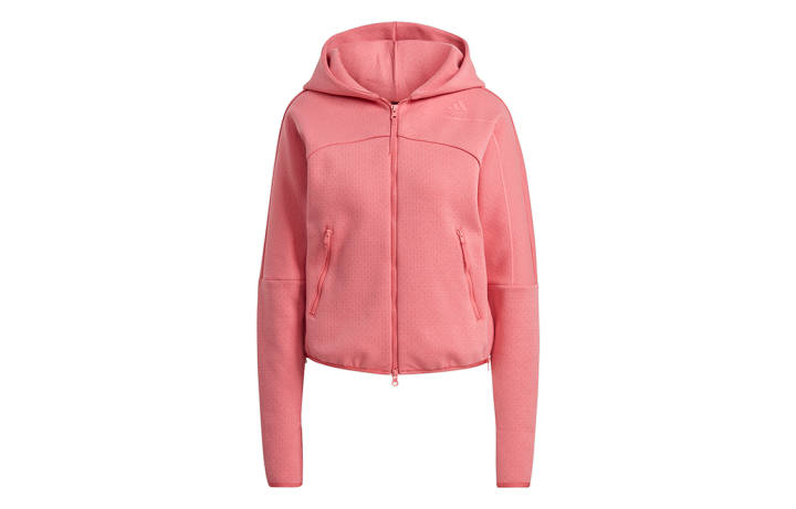 Adidas Adidas Jackets Women's Rose Red Hooded Moderate Other