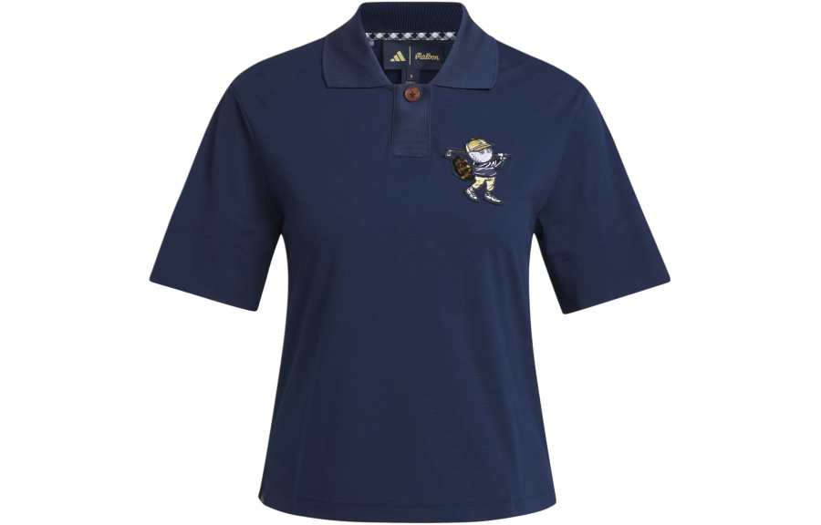 Adidas Adidas Polo Shirt Polo Shirt Women's Marine Blue