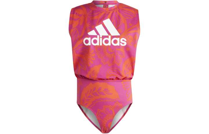 Adidas Adidas x FARM RIO Bodysuit Jumpsuit Women's Magenta