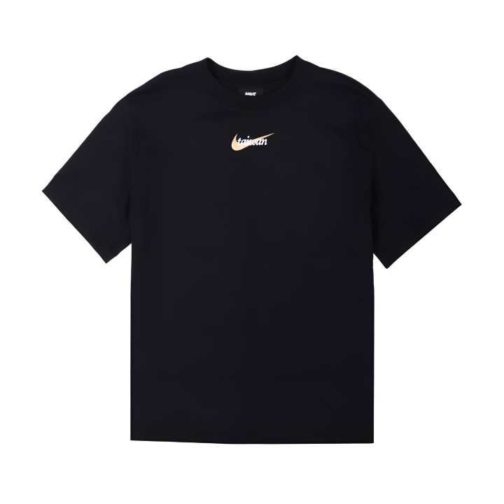 Nike Nike Regular T Shirt Women's Black Gold