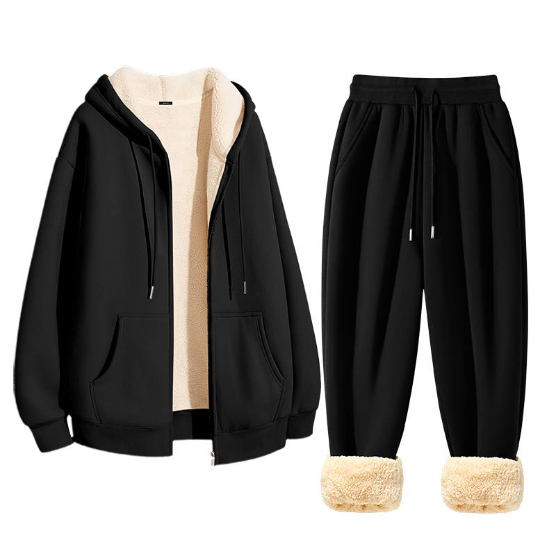 MINISO MINISO Sweatshirt Sets Unisex Hooded Thickened