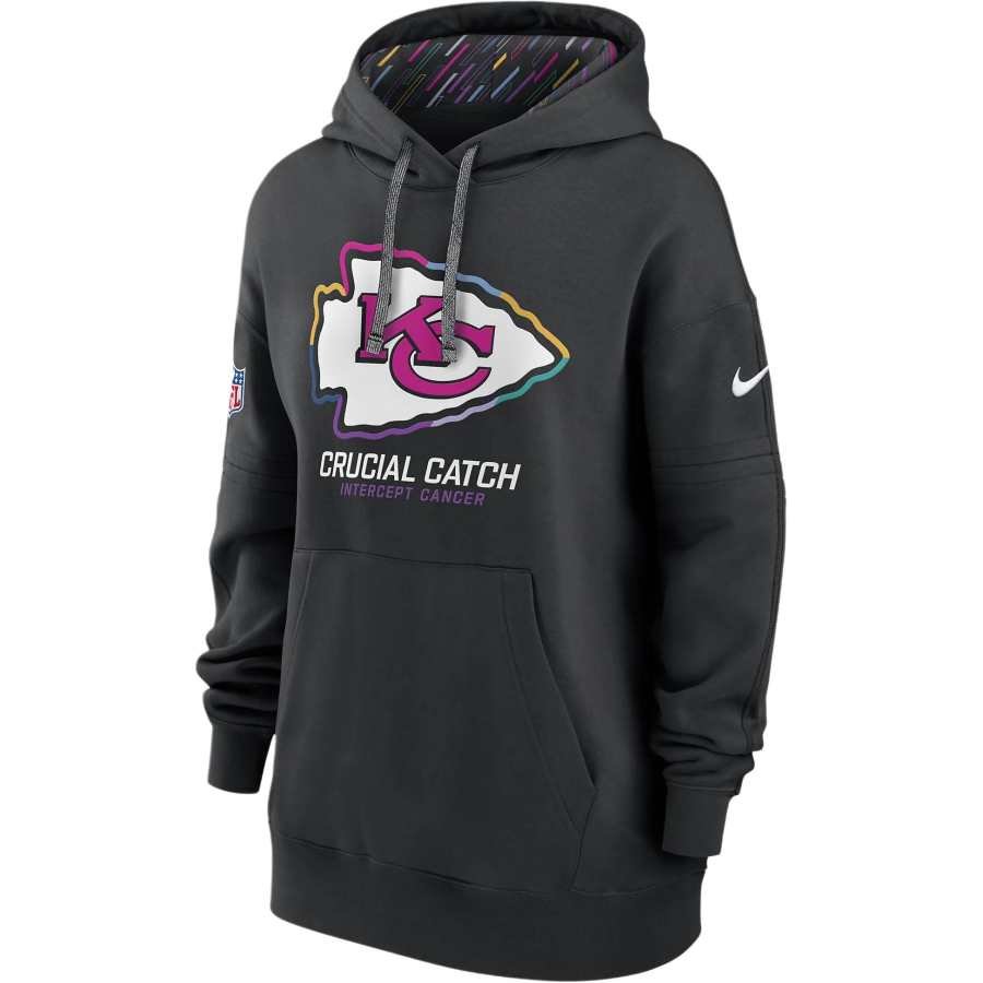 Nike Nike Kansas City Chiefs Crucial Catch Club Women's Nike Nfl Pullover Hoodie