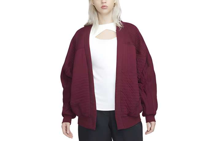 Nike Nike SPORTSWEAR TECH PACK Knitwear Women's Burgundy