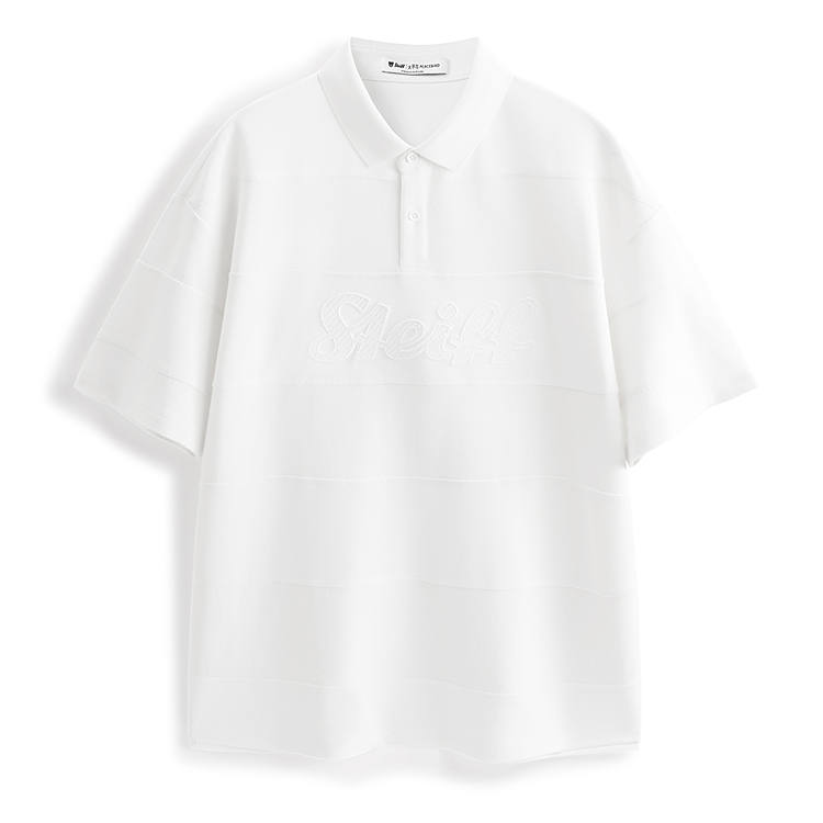 PEACEBIRD MEN Polo Shirt Men's White 1