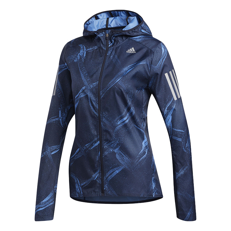 Adidas Adidas W Own The Run Jackets & Coats Women's Marine Blue