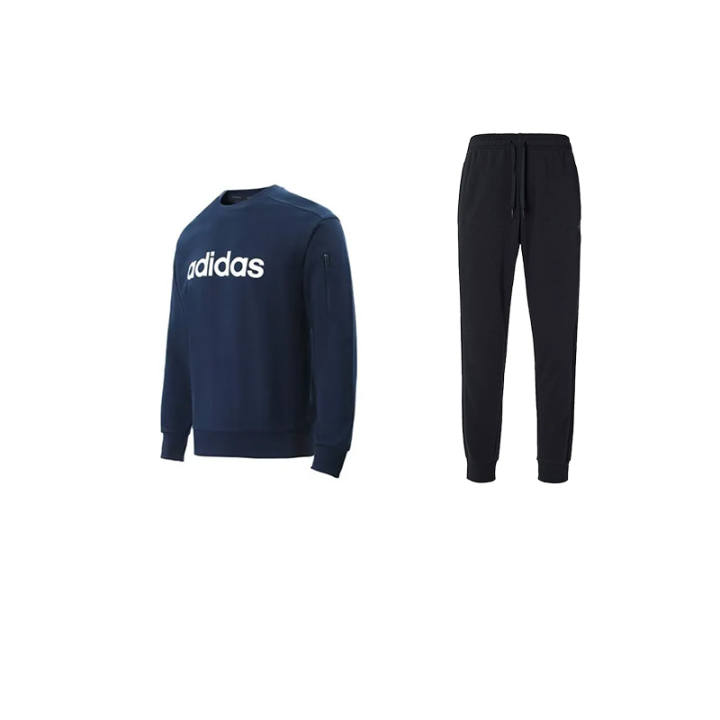 Adidas Adidas Sweatshirt Sets Men's Crew Neck Moderate