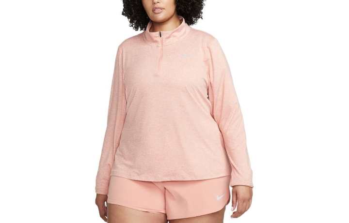 Nike Nike Sweatshirts Women's Pink Stand Collar Moderate Regular