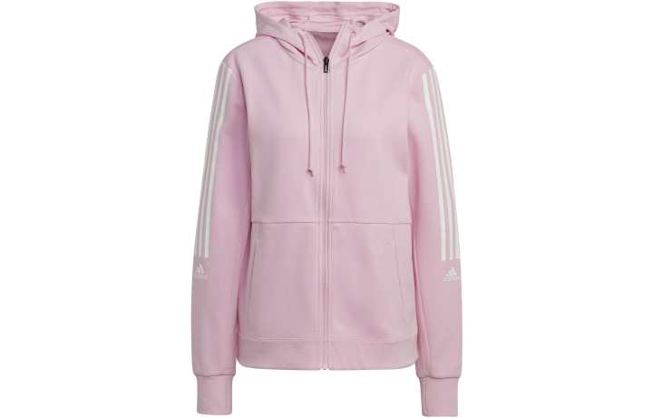 Adidas Adidas Sweatshirts Women's Pink Hooded Moderate Regular